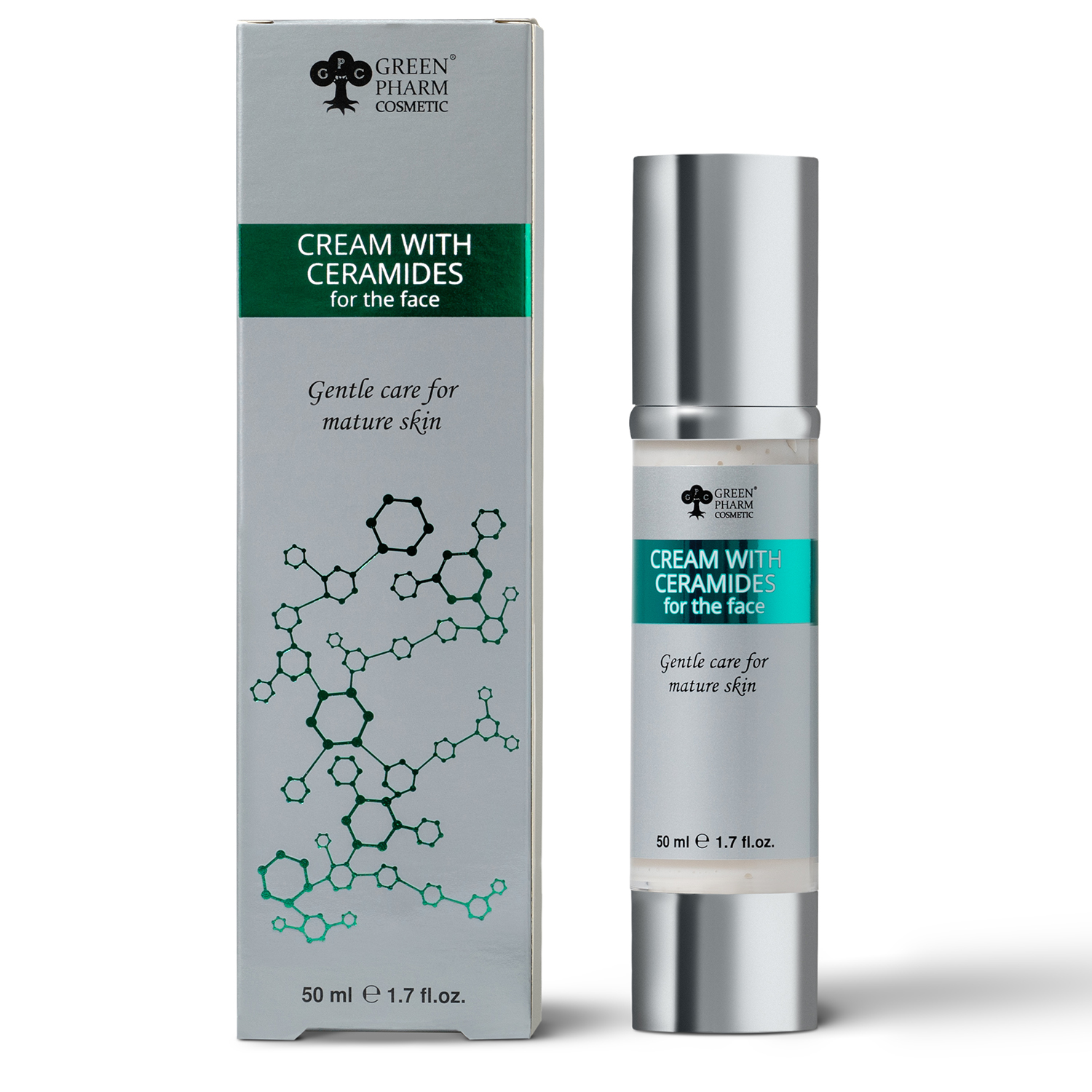 Krem z ceramidami do twarzy, 50 ml