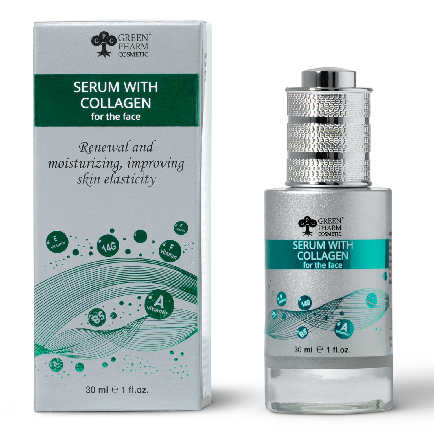 Serum z kolagenem do twarzy, 30 ml
