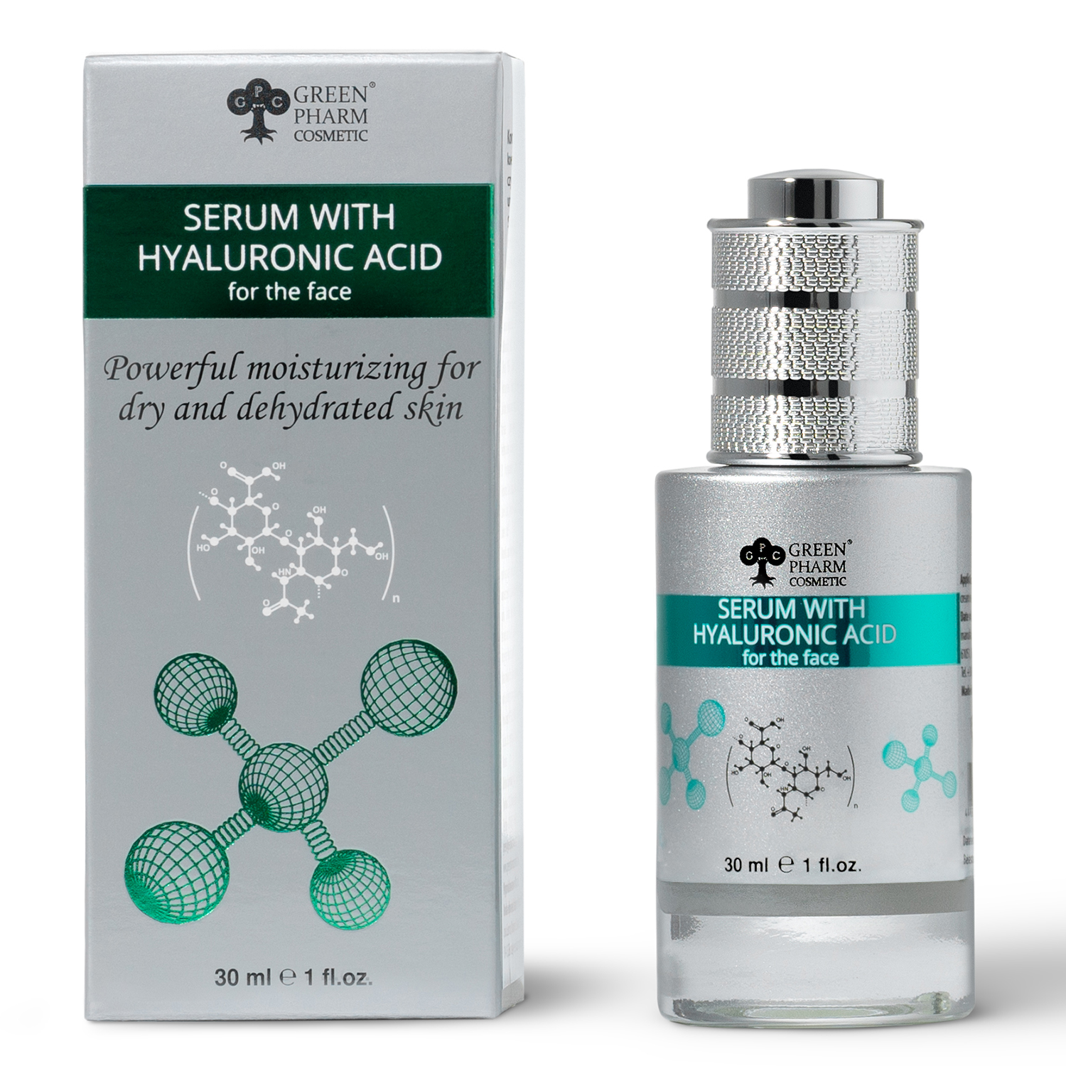Serum z kwasem hialuronowym do twarzy, 30 ml